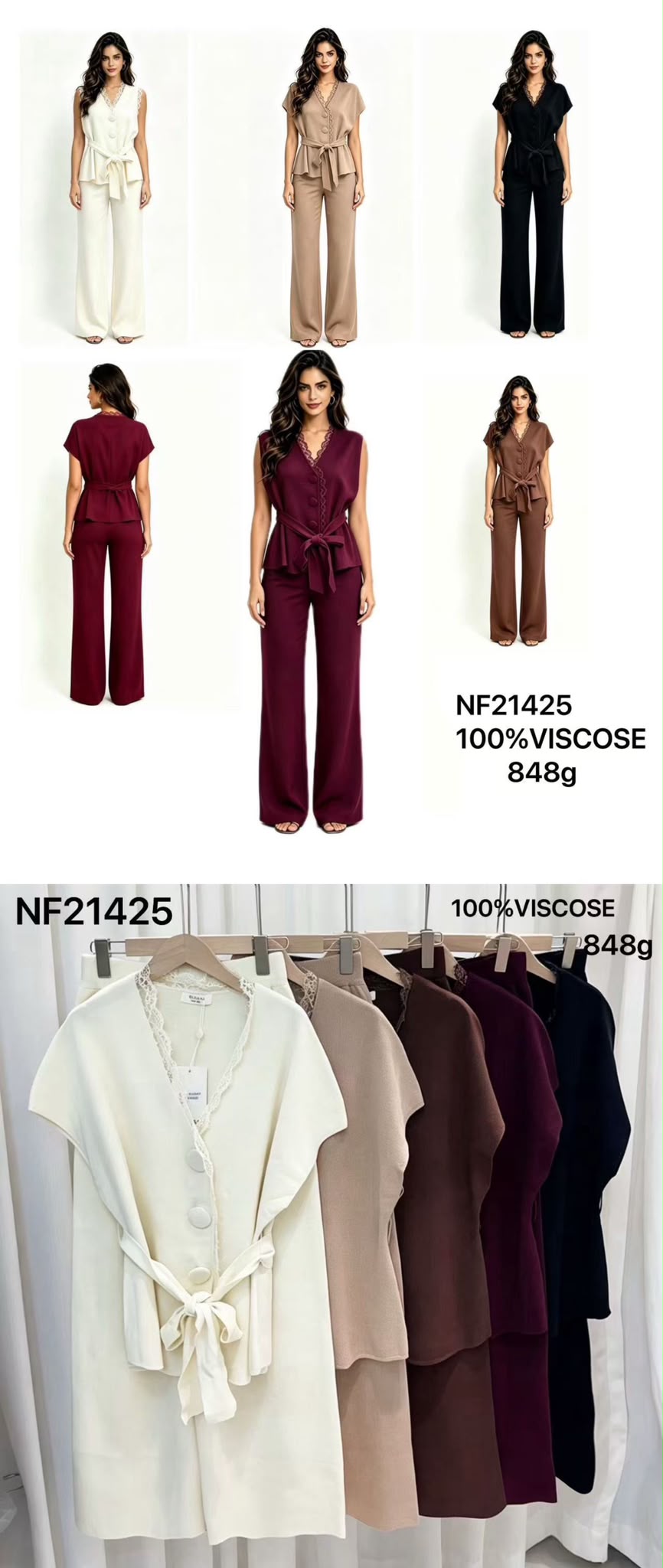L'Ensemble Top/Pantalon NF21425